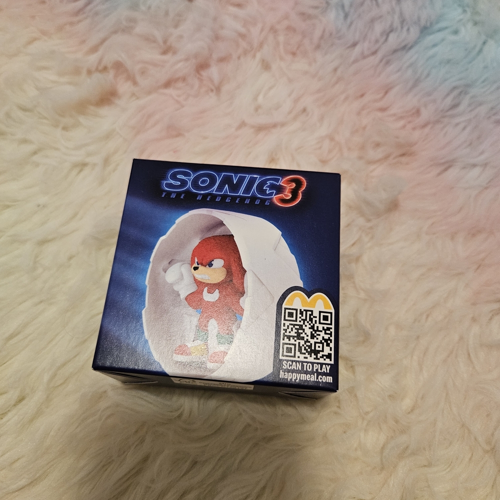 Sonic 3 Mcdonalds Toy